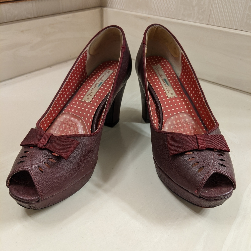 B.A.I.T. Burgundy Heels